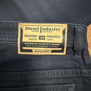 Diesel Men's Black Jeans